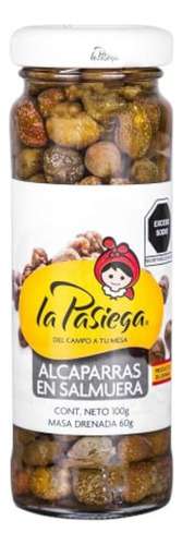 6 Pzas Alcaparras La Pasiega En Salmuera 100 G