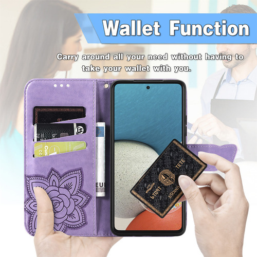 Funda De Teléfono Cartera Con Cordón Para Samsung S25 Edge