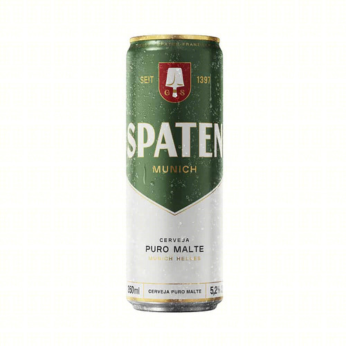 Cerveja Spaten Munich Helles Puro Malte Lata 350ml