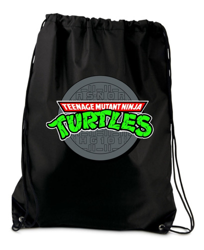 Tortugas Ninjas Tula Deportiva Maleta Bolso 