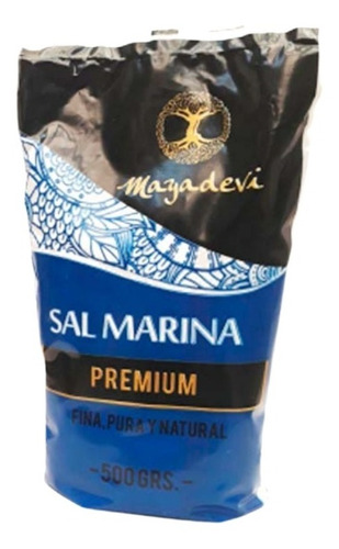 Sal Marina Mayadevi Fina Premium - Pura Y Natural 500gr