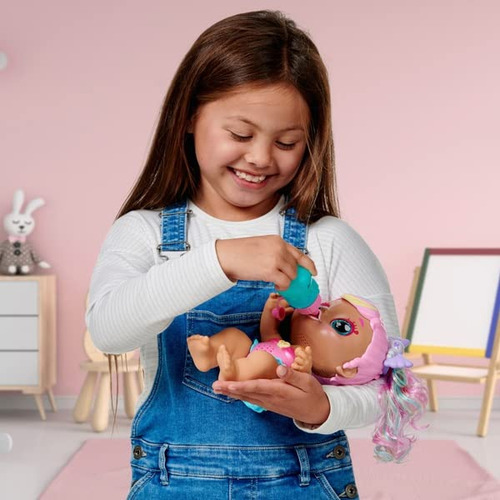 Muñeca Electrónica 6.5 Kindi Kids Con 2 Accesorios Poppi Pea