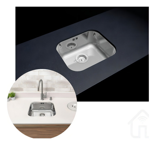 Cuba Tramontina Número 3 Inox C/escape Alto Brilho 40x34x17 Cor Inox Polido