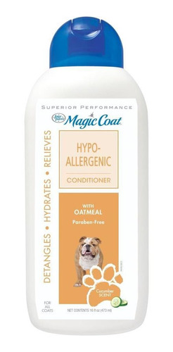 Magic Coat Acondicionador Hipoalergenico 473ml Para Perros