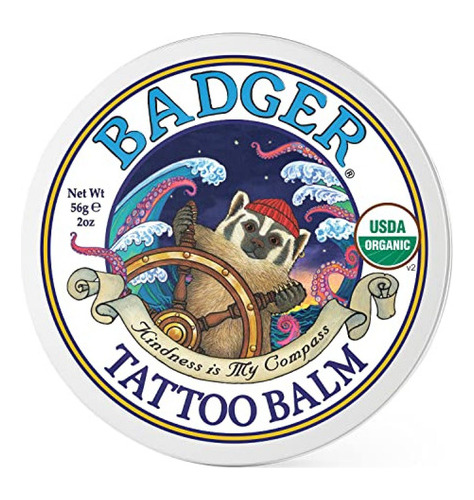 Tinta Para Tatuaje Badger - Bálsamo Para Tatuajes, Cuidado 