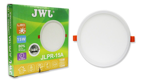 Plafón Ajustable 15w Luz Blanca 28 Piezas Jwj