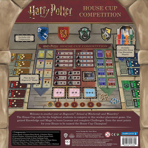 Concurso Usaopoly Copa De La Casa De Harry Potter | Juego De