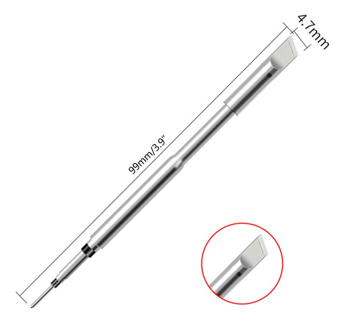 Punta Universal Para Soldador Jbc C245 Compatible Con (k) Ti