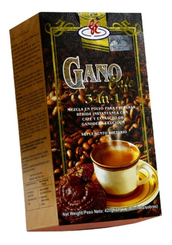 Ganocafe 3 En 1 Capuchino - Unidad - Unidad a $3997