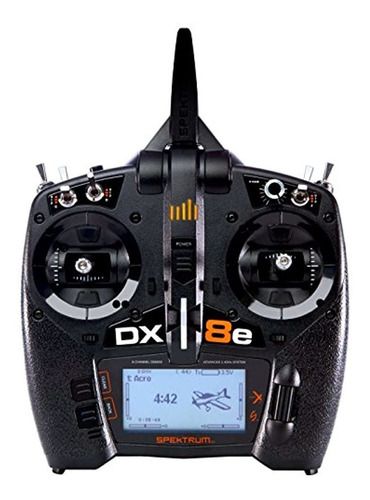 Spektrum Dx8e Solo Transmisor Dsmx De 8 Canales, Spmr8105