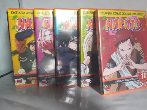 DVD Naruto Clássico - Coleção Completa - 220 Episódios