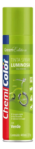 Spray Chemicolor Luminoso Verde 400ml/235g.