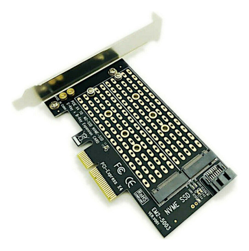 (a) Velocidade Nvme X4 X8 X16 Sata Dual Ssd M.2 Para Pc Pcie