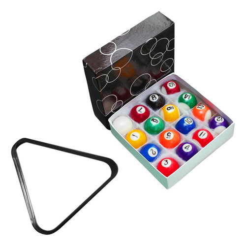 Juego De 16 Bolas De Billar Pequeñas Para Bola De 2,5 Cm