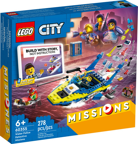 Lego City Misiones De Detectives De La Policía Acuática, 603