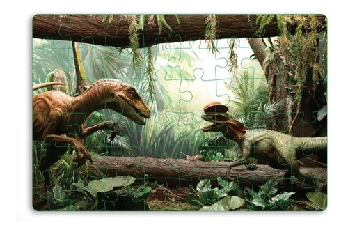 Rompecabezas Jurassic World Puzzle 48 Piezas Dinosaurios Edu