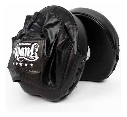 Luva De Foco Boxe Muay Thai Kickboxing Mini Manopla Spank Preto