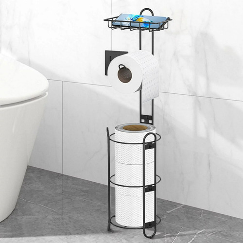 Soporte Para Papel Higiénico, Rollo De Hierro De Pie A Prueb