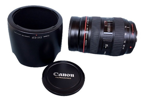 Imagem 3 de 6 de Lente Canon Ef 24-70mm F/2.8l Usm Ultrasonic Estojo Excelent