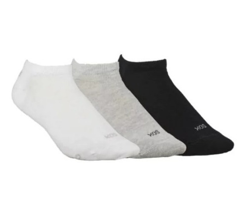 Medias Sox Tripack De01c Soquetes 3 Pares