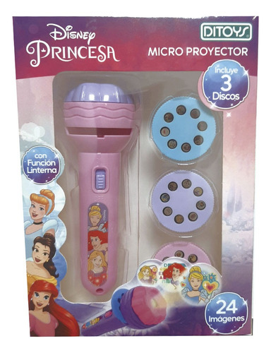 Micro Proyector Infantil Princesas Disney 2591