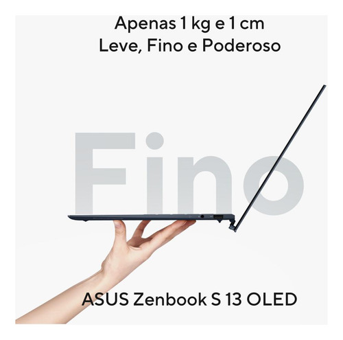Notebook Asus Zenbook S13 Oled Core I5 1335u 8gb 512ssd W11