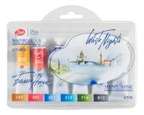 Comprar Acuarela White Nights En Estuche X 6 Pomos Urban Sketch