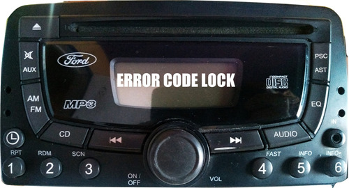 Código Y/o Desbloqueos Antirrobo Radios Ford Y Otras Marcas.