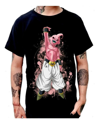 Playera Kid Buu Pequeño Majin Boo Dragon Ball Z