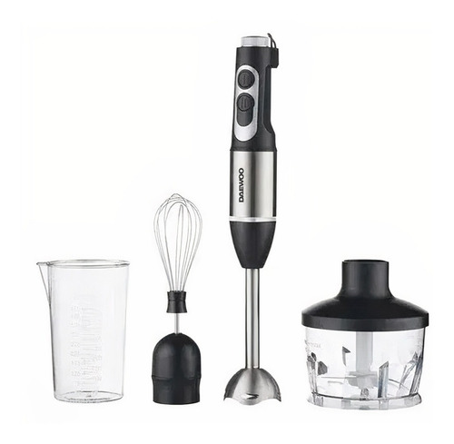 Mixer Batidora Daewoo Dhb715s 500w Minipimer 3 En 1 Con Vaso