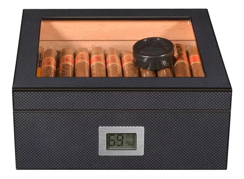 Humidor Firenze Habanos Cigarros 50 Unidades Caoba Premium