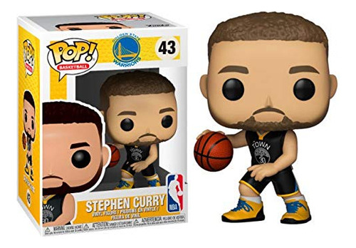 Funko Pop Nba: Warriors - Stephen Curry, Multicolor, Ftvg 5