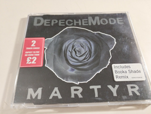 Depeche Mode - Martyr - Single Remix 2 Temas , Made In Eu.