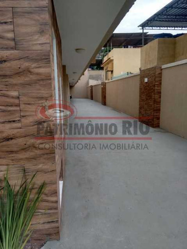 Imagem 3 de 15 de Excelente Casa Em Olaria Em Condomínio Fechado, 1º Locação Com 2salas, 2qtos E Vaga. - Pacn20143