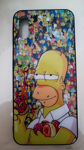 Imagen 1 de 2 de Case Redmi 9a - Diseño De Los Simpsons