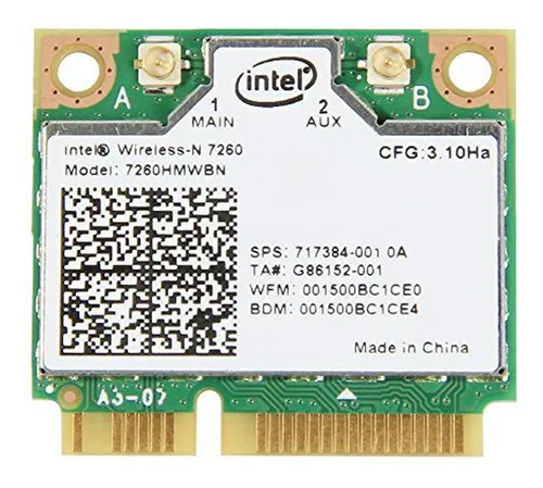 Adaptador Combo Wi-fi/bluetooth Compatible Con Intel.