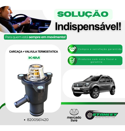 Valvula Termostatica Clio Megane Scenic Logan Sander 1.6 16v