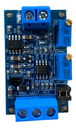 Modulo Convertidor Corriente A Voltaje 4-20ma A 0-5v 0-10v