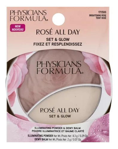 Iluminador En Polvo Rose All Day Physicians Formula 2 Tonos