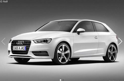Vidrio Espejo Audi A3 2014-2019 8v Der. C/base Curvo Convexo