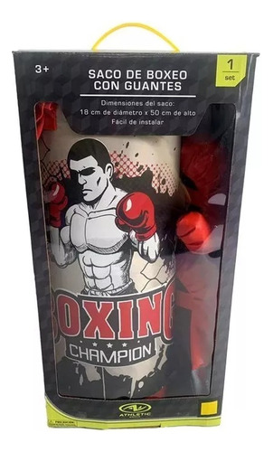 Kit De Boxeo Infantil / Bolsa De Boxeo + Guantes 