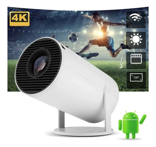 Proyector Portátil Android 11. Bluetooth/ Wifi / Hdmi