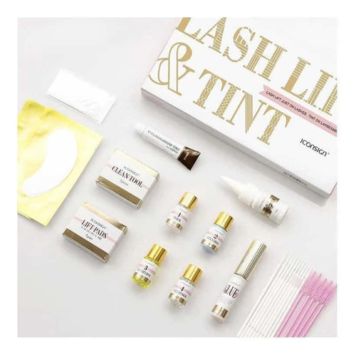 Kit Lifting Y Tinte De Pestañas Y Cejas Completo Iconsign