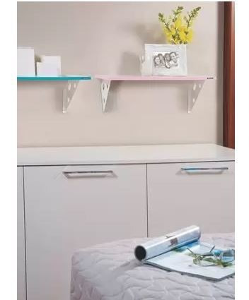 Imagem 2 de 2 de Prateleira Color Sup Metal 900x250x15 Azul 91482094