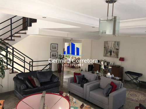 Imagem 5 de 12 de Magnifica Casa Com 4 Dormitórios Alphaville Conde Ii - Ge229