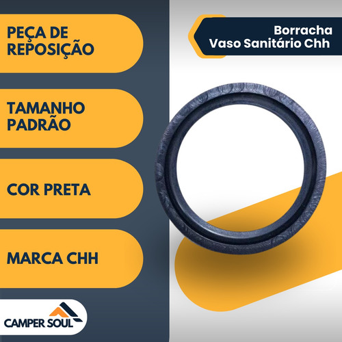 Borracha Vaso Sanitario Chh Peça De Reposição