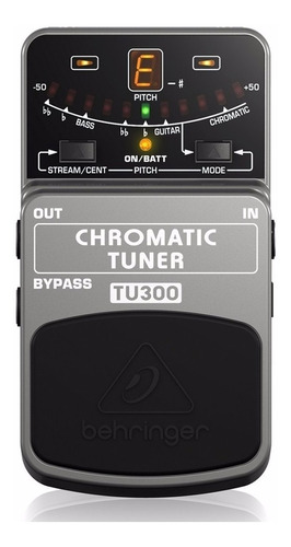 Behringer Tu300 Pedal Afinador Cromático Totalmente