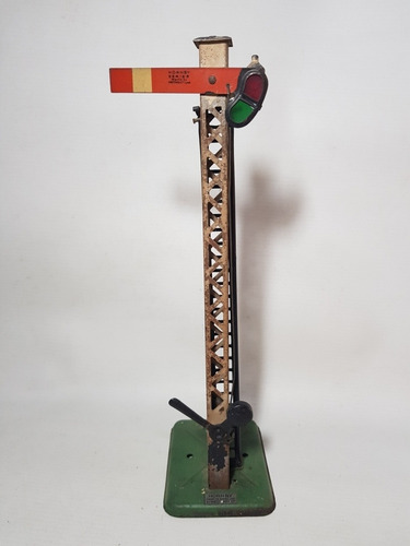 Imagen 2 de 10 de Antigua Señal Ferromodelismo Hornby Meccano Englan Mag 58651