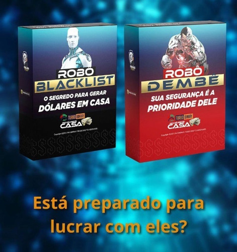 Robô Dembê E Robô Blacklist + Vídeo
