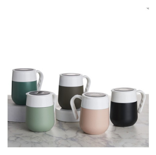 Caneca Térmica Inox Display Led Stainles Chopp Balada Gelado Redondo